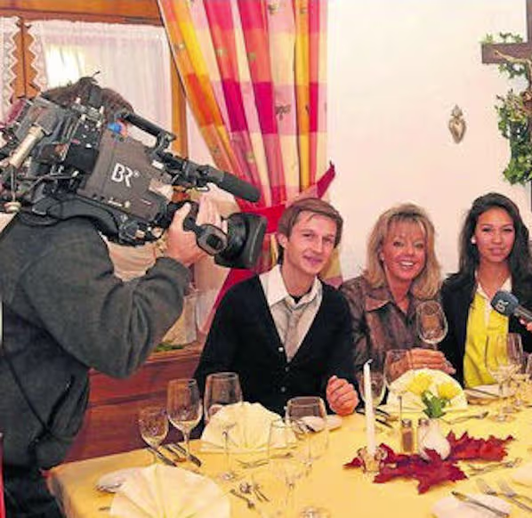 Sabine Schwind von Egelstein für die Abendschau