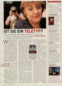 Artikel zum Image von Dr. Angela Merkel